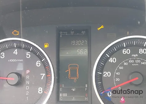 2007 Honda Cr-V Lx z USA, uszkodzony, nr VIN JHLRE48357C102078